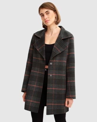 Belle & Bloom Ex-Boyfriend Wool Blend Oversized Jacket