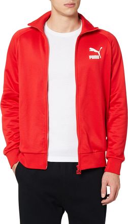 Puma Mens Iconic T7 Track Jacket, HIGH RISK RED, M UK
