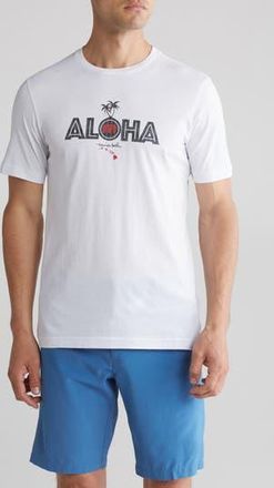 Travis Mathew Sandbar 2.0 Graphic T-Shirt in White at Nordstrom Rack, Size Medium