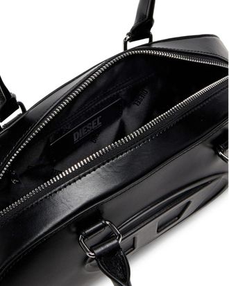Diesel Womens Shoulder Bag Dome Bowling Black Pmu Handbags Hand