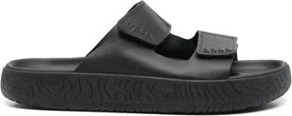 Veja Leren volledige pantoffels - Dames - Sandalen - Zwart - 37 EU - Schoenen