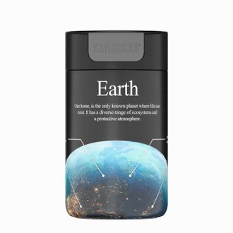 OEM Taza T&eacute;rmica Kambukka Olympus Con Dise&ntilde;o Del Sistema Solar Y La Tierra, 300 Ml