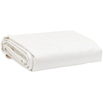 vidaXL Tarpaulin White 2.5x4.5 m 650 g/m&sup2; Vidaxl