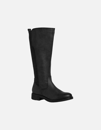 Soft Line Womens Finch Womens Knee High Boots - Black - Size: 3.5