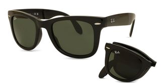 Ray-Ban RB4105 Wayfarer Folding 601 Mens Sunglasses Black Size 54