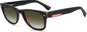 Dsquared2 D2 0046/S WR7/9K Mens Sunglasses Black Size 53