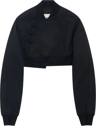 Comme Des Garçons Jack met geknoopt detail - Zwart