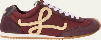 Loewe Ballet Runner 2.0 Mixed Leather Sneakers