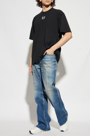 44 Label Group T-shirt With Logo, Mens, Black