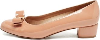 Ferragamo Pumps Vara con fiocco - Toni neutri