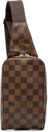 Louis Vuitton Pre-owned Cross Body Bags, female, Brown, Size: ONE SIZE Pre-owned Canvas Cross Body Bag