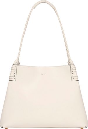 Etro Womens Tote Libra White Calf Leather Milk Shoulder Bags