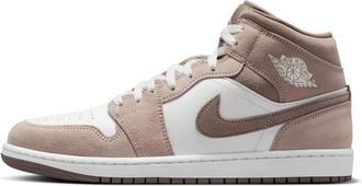 Nike Jordan Mens Air Jordan 1 Mid Shoes in Grey | DQ8426-003