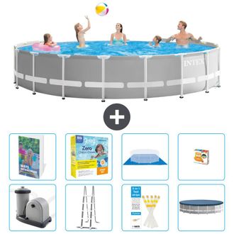 Intex Piscina Prism Frame Redonda - 549x122 Cm - 9-piezas S529