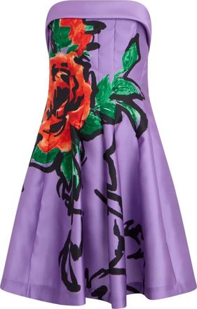 Philosophy di Lorenzo Serafini Korte A-lijn Jurk - Dames - Feestkleedjes - Veelkleurig - XS - Polyester - Kleedjes