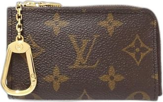 Louis Vuitton Brown Canvas Coin Purse/Coin Case (Pre-Owned)