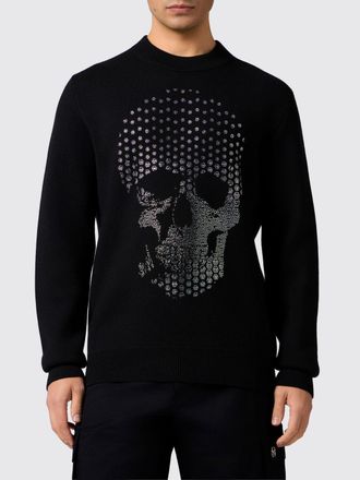 Philipp Plein Maglia skull in lana finezza 12