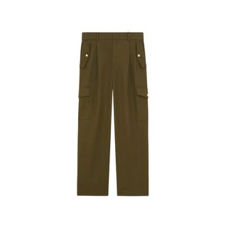 Dr&ocirc;le de Monsieur Broeken, Heren, Groen, S, Wol, Pantalon