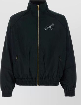 Willy Chavarria cotton ruff rider jacket high collar