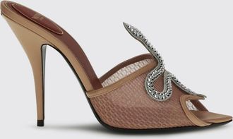 Valentino Garavani Mules Coeur Vip&egrave;re in nylon a rete con strass