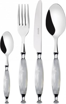 Bugatti Caderas De 24 Piezas Colocadas En Estuche De Madera Blanca Blanca Nativa Country Ghiera Cromata Bugatti