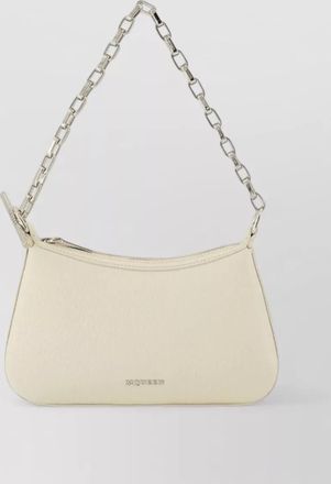Alexander McQueen leather clutch bag