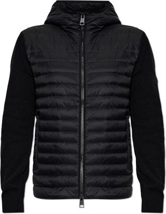 Moncler C&aacute;rdigan Acolchado - Knitwear - Hombre - Negro - 2XL