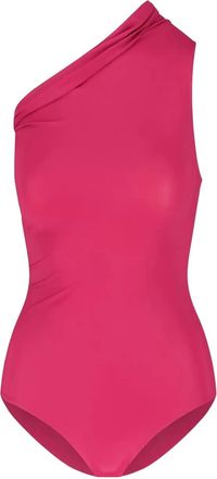 Rick Owens Costume da bagno monospalla - Rosa