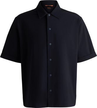 HUGO BOSS Mens Lapoully M 10267876 01 in Dark Blue 404 - Size X-Small