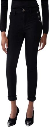 Liu Jo Mujer, Vaqueros, Negro, Talla: W30