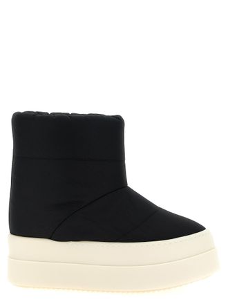 Rick Owens Womens Mega Bumper Low Lunar Ankle Boots