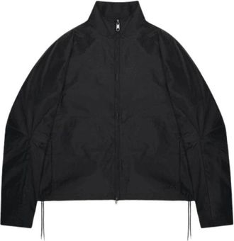 Rains Fitness, Heren, Zwart, XL, Katoen, Lichtgeweven Track Top