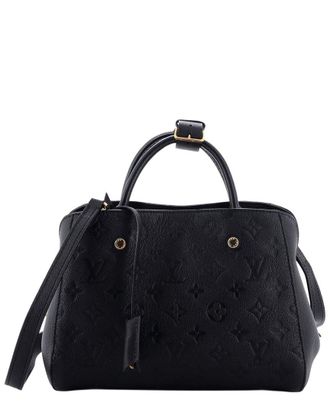Louis Vuitton Montaigne Handbag Monogram Empreinte Bb (Authentic Pre-Loved)