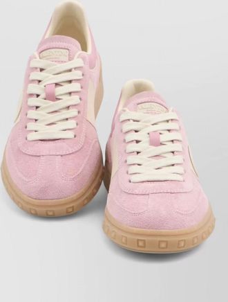 Valentino Garavani calfskin leather low-top sneakers