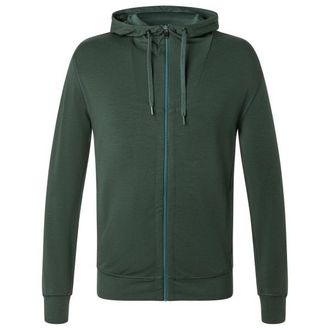 super.natural Everyday Hoodie Zip-Hoodie f&uuml;r Herren | gr&uuml;n