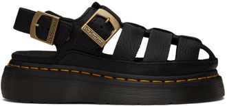 Dr. Martens Black Wrenlie Sandals