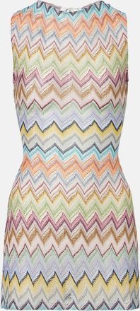 Missoni Zigzag lam&eacute; minidress