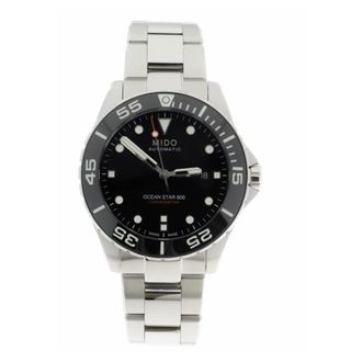 Mido Ocean Star 600 Chronometer - Dames - Horloges - Zwart - ONE Size - Accessoires