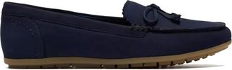 Clarks Elliotte Sail Loafer - Dames - Loafers - Blauw - 36 EU - Leer - Schoenen