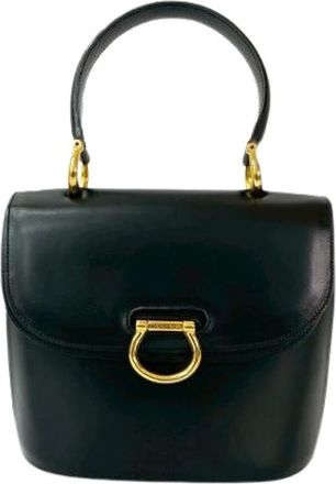 Celine Pre-owned Handbags, female, Black, Size: ONE SIZE Pre-owned Vintage Handbag