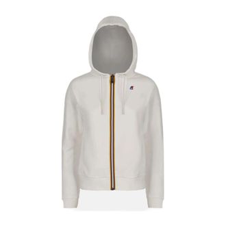 K-Way Sportief Fleece Jack - Dames - Zomerjassen - Wit - L - Jassen