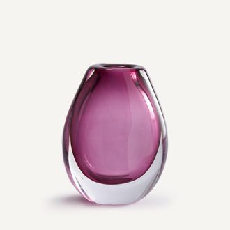 AM.PM Handgeblazen glazen vaas, H20 cm, Myra