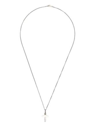 Rosa Maria Collana Flander in argento sterling con diamanti