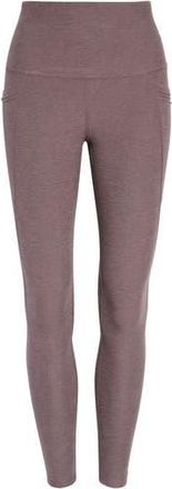 Beyond Yoga Everyday Space Dye High Waist Pocket Leggings in Woodland Heather at Nordstrom Rack, Size Small