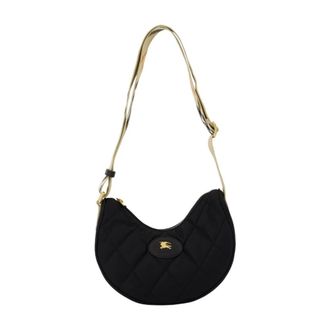 Burberry Horseshoe Crossbody Bag - female - Burberry - Shoulder Bags - Black - ONE SIZE - Bags