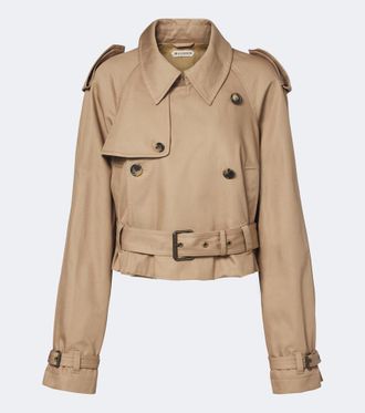 J.W.Anderson Trench cropped in cotone