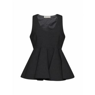 Ami Top sin mangas - Tops - Mujer - Negro - M