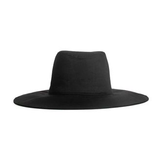 Undercover Hats, unisex, Black, Size: L Cotton Gabardine Hat
