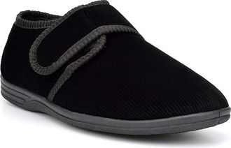 Generic Mens Touch Fastening Slippers Mens Slippers Mens Easy Fasten Slippers Mens Carpet Slippers Size 6 Slippers Size 13 Slippers Size 6 Boys Slippers Navy 