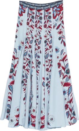 Farm Rio Gonna a fiori - Blu